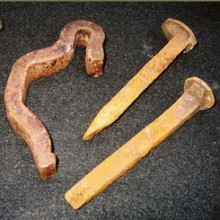 RR Rail Anchor & RR Spike