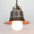cast steel cap insulator pendant light