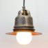 cast steel cap insulator pendant light