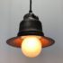 cast steel cap insulator pendant light