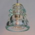 insulator light LED monopoint pendant