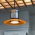 Corruguated can trafficlight lens pendant