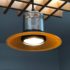 Corruguated can trafficlight lens pendant