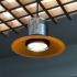 Corruguated can trafficlight lens pendant