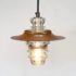 Insulator light Lantern pendant - metal hood