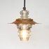 Insulator light Lantern pendant - metal hood