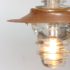 Insulator light Lantern pendant - metal hood