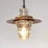 Insulator light Lantern pendant - metal hood