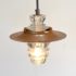 Insulator light Lantern pendant - metal hood