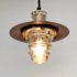 Insulator light Lantern pendant - metal hood