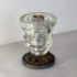 insulator votive candle holder clear
