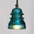 Insulator Light pendant Blue Green