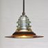 Insulator light metal hood pendant