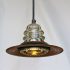 Insulator light metal hood pendant