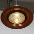 Insulator light metal hood pendant