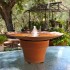 plow disk insulator bubbler fountain