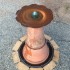 plow disk insulator bubbler fountain