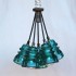 Insulator light cluster chandelier
