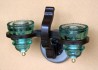 insulator light rail anchor sconce