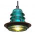 Insulator light metal ring pendant
