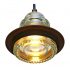 Insulator light metal ring pendant