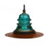 Insulator light metal hood pendant