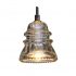 Insulator Light pendant Clear Beaded