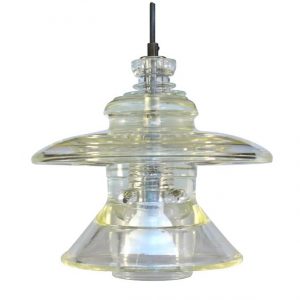 Insulator light pyrex pendant