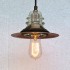 insulator light pendant vintage edison bulb