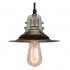 insulator light pendant vintage edison bulb