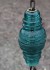 Insulator light wine barrel hoop chandelier