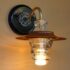 Insulator light Lantern Sconce metal Hood