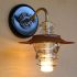 Insulator light Lantern Sconce metal Hood