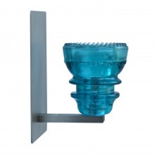 LED Insulatorlight Sconce BlueGreen 1