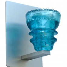 LED Insulatorlight Sconce BlueGreen 5