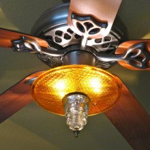 Trafficlight Lens ceiling fan kit 1