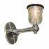 piston connector rod Insulator Light Sconce Clear