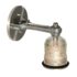 piston connector rod Insulator Light Sconce Clear