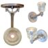 Piston connector Rod Insulator Light Sconce