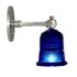 piston connector rod Runway Light Sconce cobalt