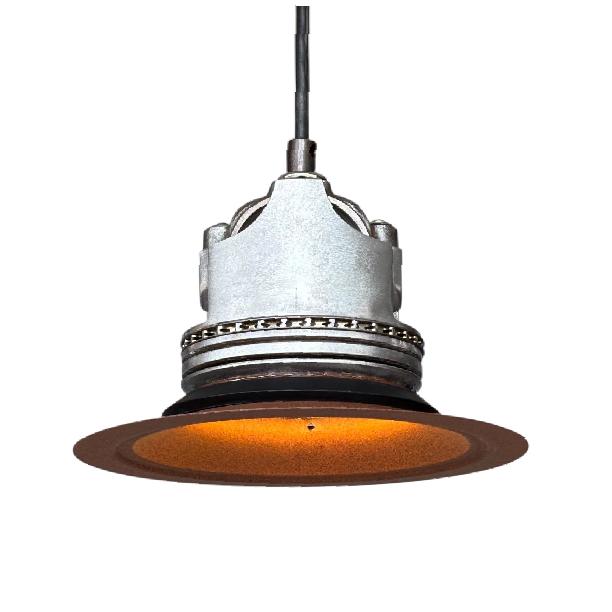Piston Light Pendant Metal Hood