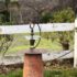 Suspension insulator plow disk bird feeder