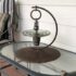 Suspension insulator plow disk bird feeder