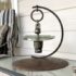 Suspension insulator plow disk bird feeder