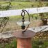 Suspension insulator plow disk bird feeder