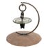 Suspension insulator plow disk bird feeder