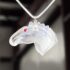 pony steam punk jewelry pendant