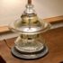 Pyrex insulator table lamp