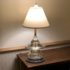 Pyrex insulator table lamp