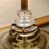 Pyrex insulator table lamp